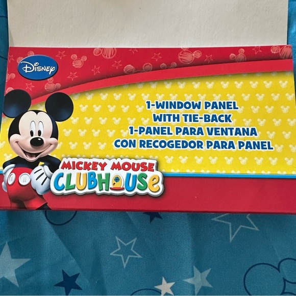 Disney Mickey Mouse Clubhouse Red and Yellow Window Panel - Picture 2 of 5